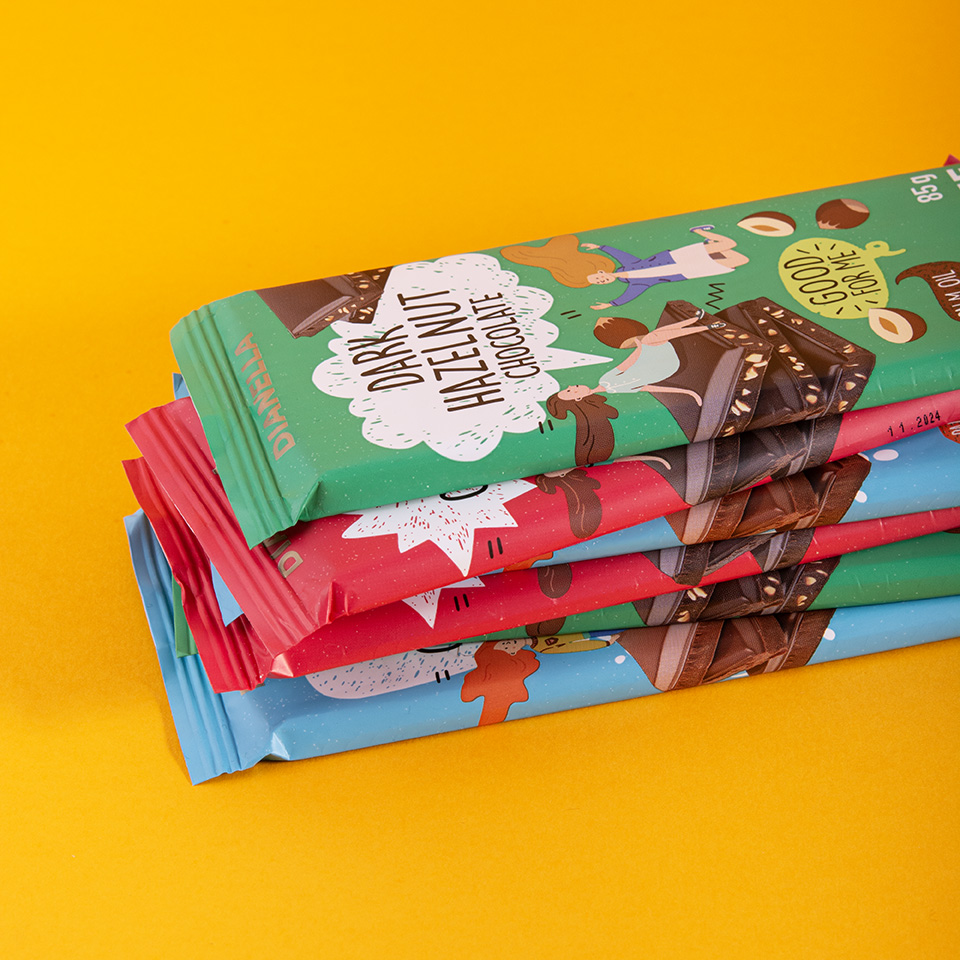 Chocolate packaging design