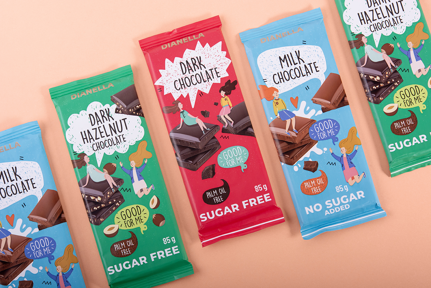 Chocolate packaging design