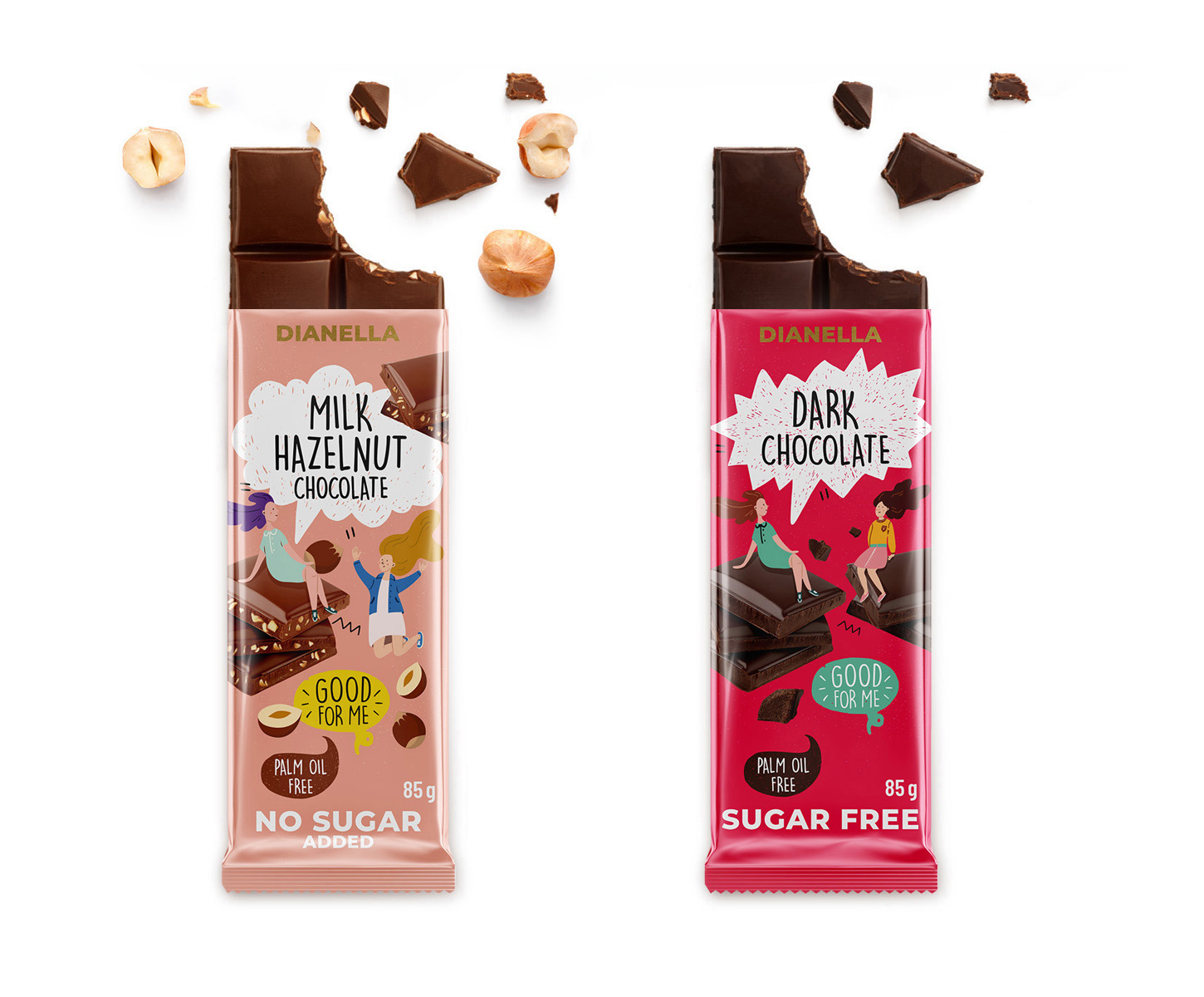Chocolate packaging design