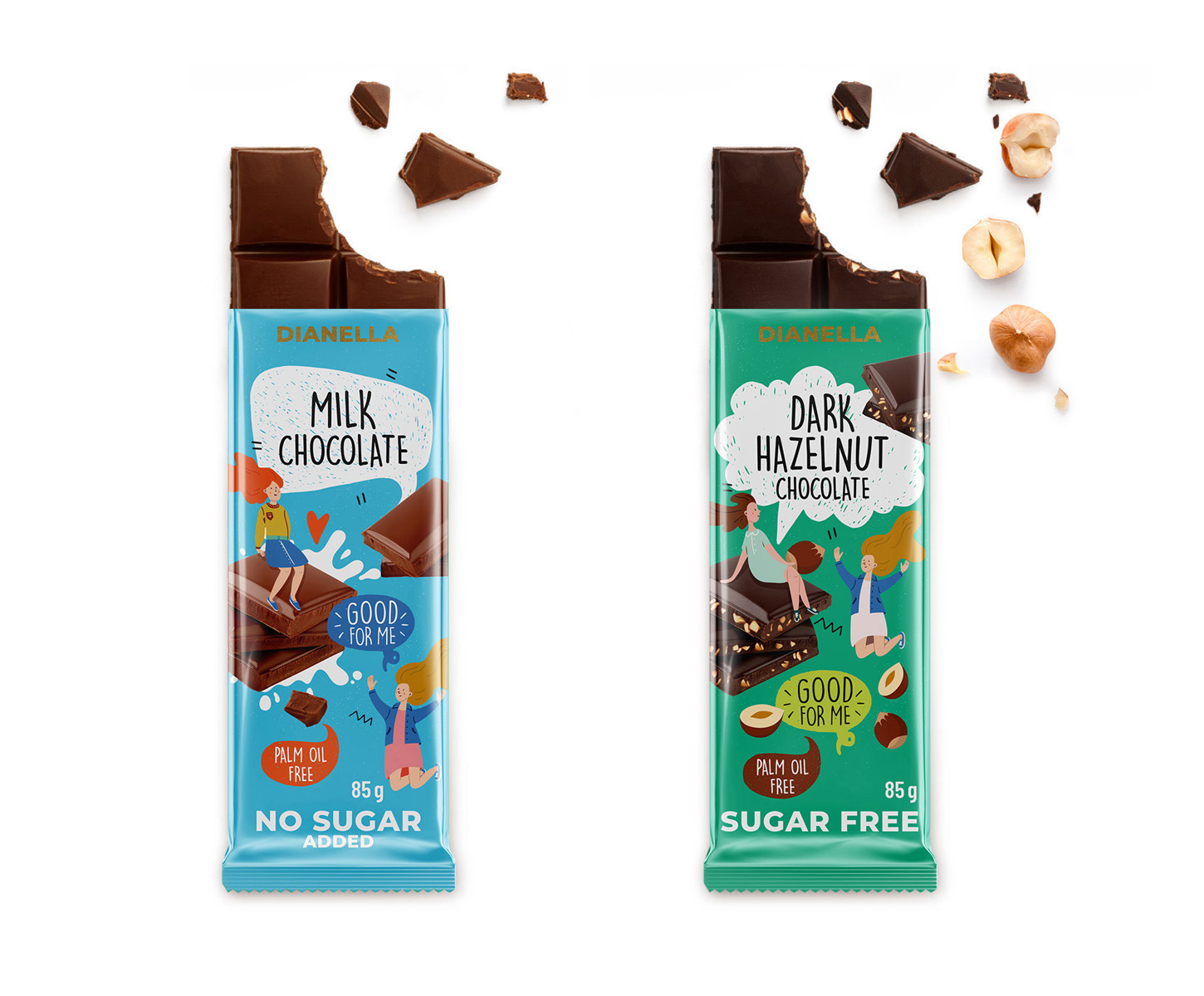 Chocolate packaging design