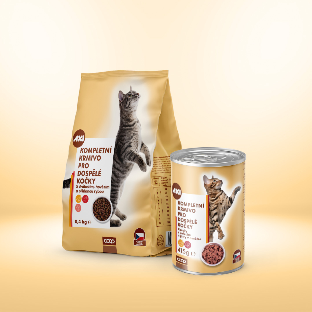 cat food packaging design